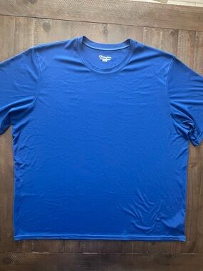Champion Men's Royal Blue Short-Sleeve Performance Tee
